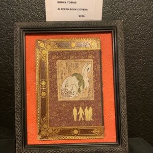 8 x 10 Bunny Tobias Altered book covers